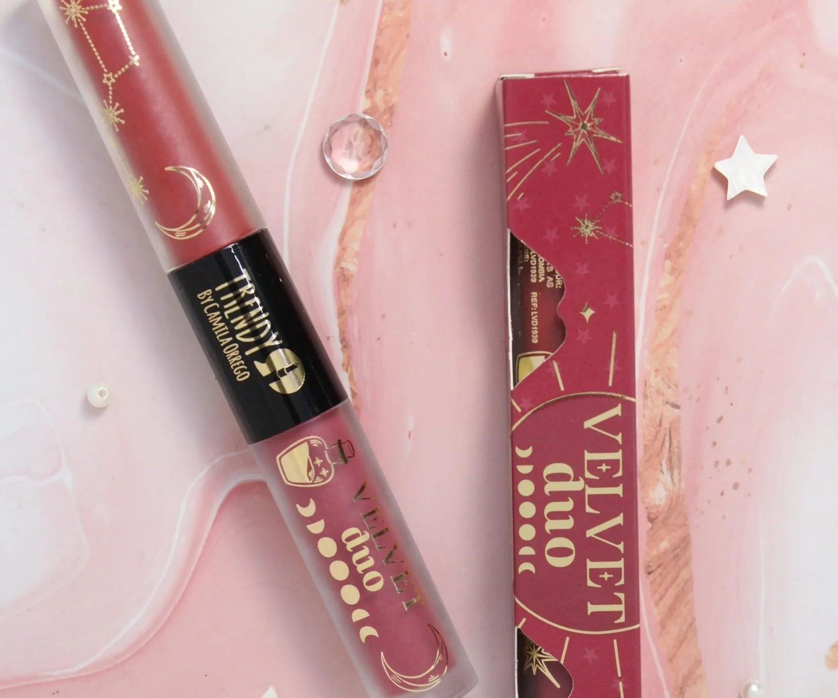 Labial Doble Velvet Duo - Trendy