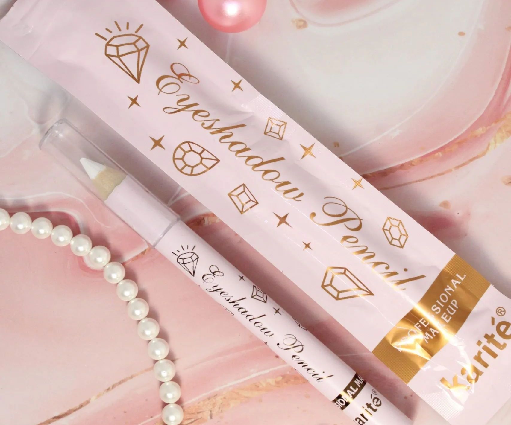 Lápiz Ojos Blanco Empaque Diamante - Karite