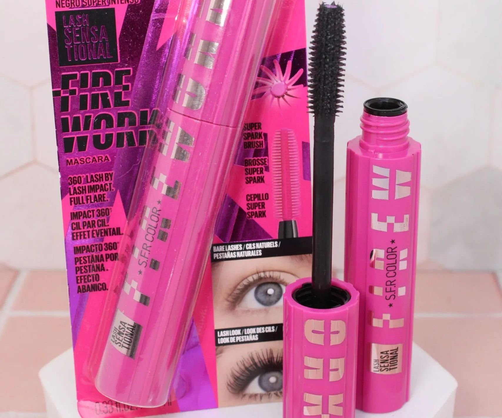 Pestañina FireWork Fucsia - Sfr Color