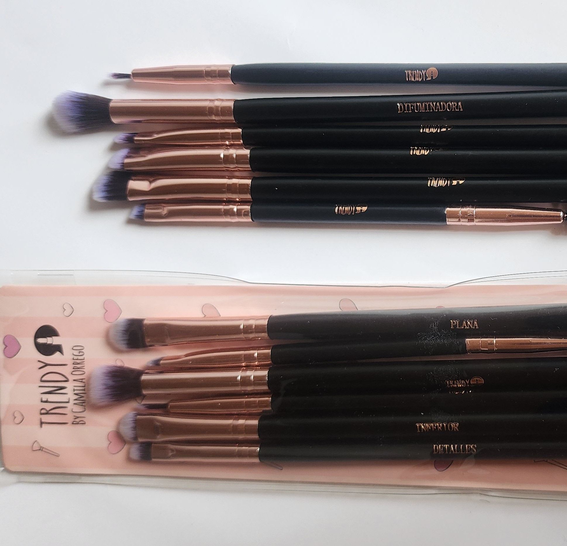 Kit Brochas Para Ojos X 6