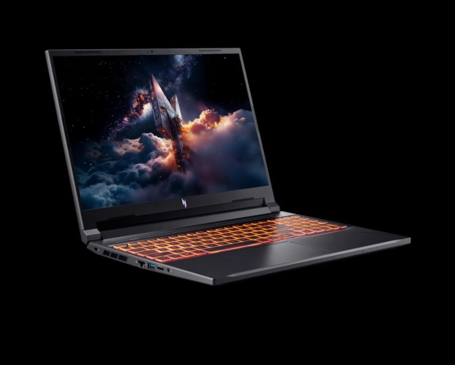 Acer Nitro V 16 1TB Almacenamiento NVIDIA® GeForce RTX™ 5050 8GB IPS 180Hz AMD Ryzen 5 240 Processor, GDDR7 VRAM, 16GB RAM, 1TB SSD, Obsidian Black