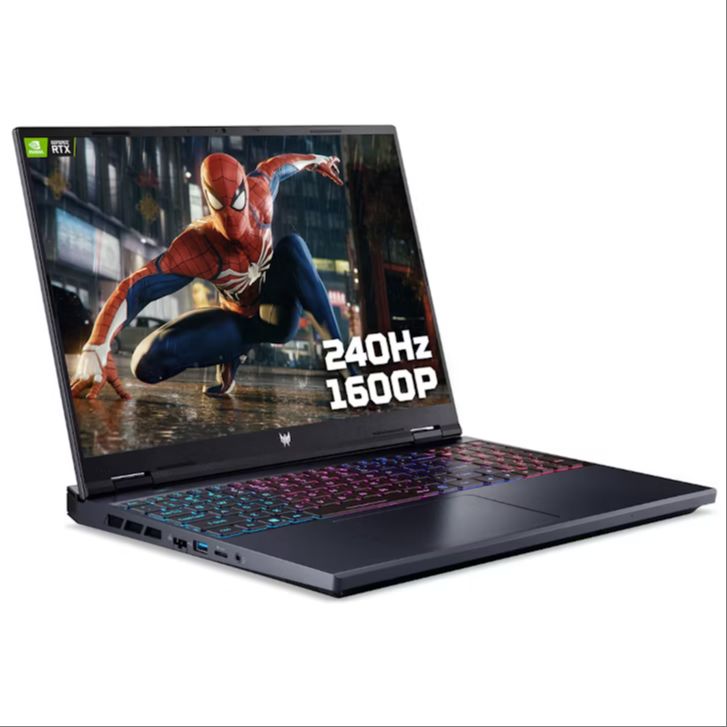 Acer - Predator Helios Neo 16 WQXGA IPS Gaming Laptop- Intel Core i9-14900HX- NVIDIA GeForce RTX 4070-16GB DDR5-1TB SSD - Abyssal Black