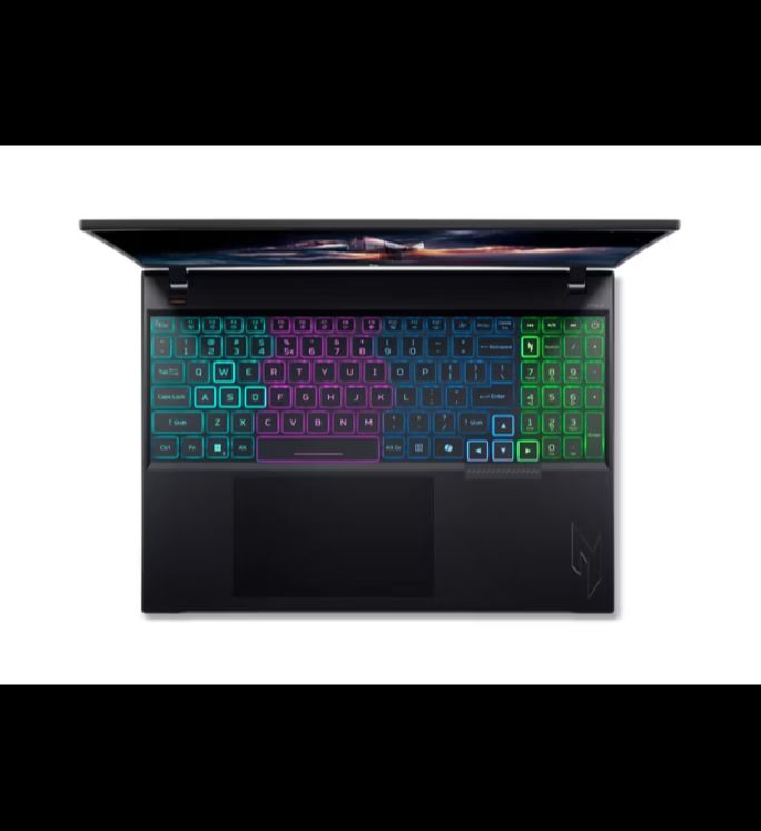 Acer Nitro V16 16" WUXGA 165Hz Gaming Laptop - Intel Core 7 240H 2024 - NVIDIA GeForce RTX 5060 – 16GB Memory – 512GB Storage - Obsidian Black