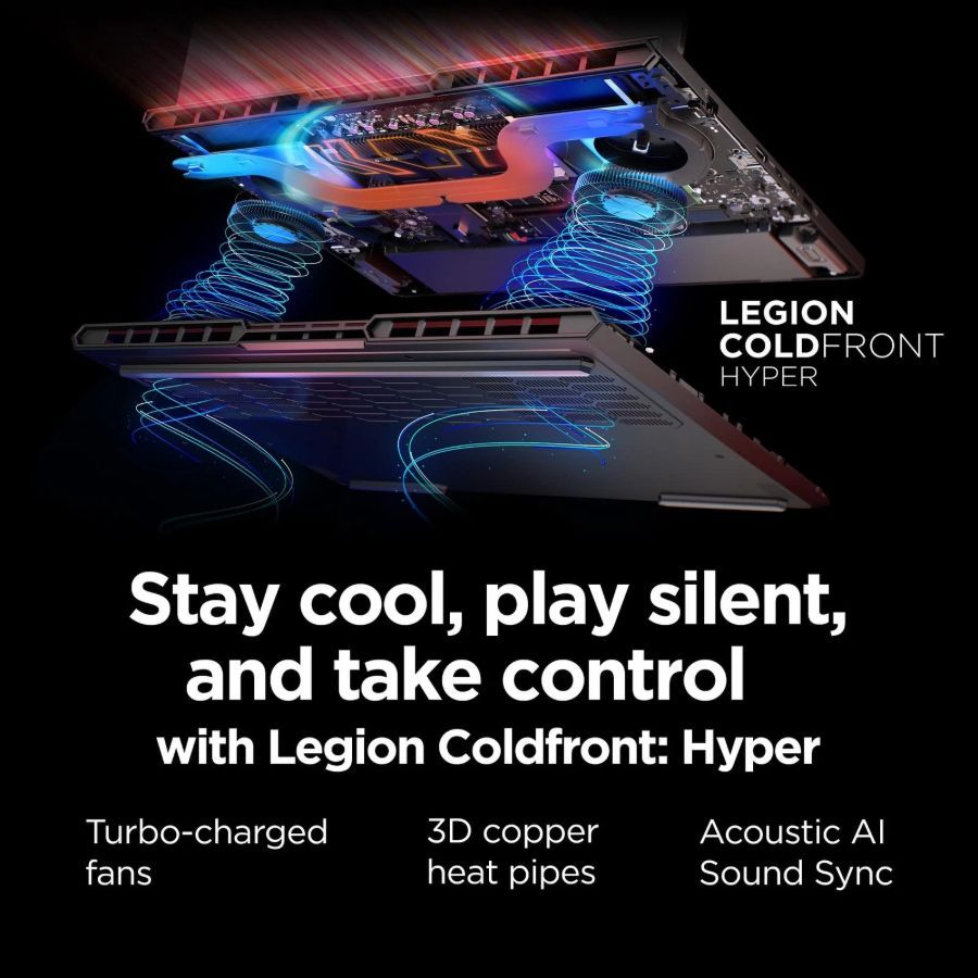 (A) Lenovo - Legion Pro 5 16" 2.5K RTX5060 AMD Ryzen 9 8945HX NVIDIA - 16GB Memory - 1TB SSD - Eclipse Black
