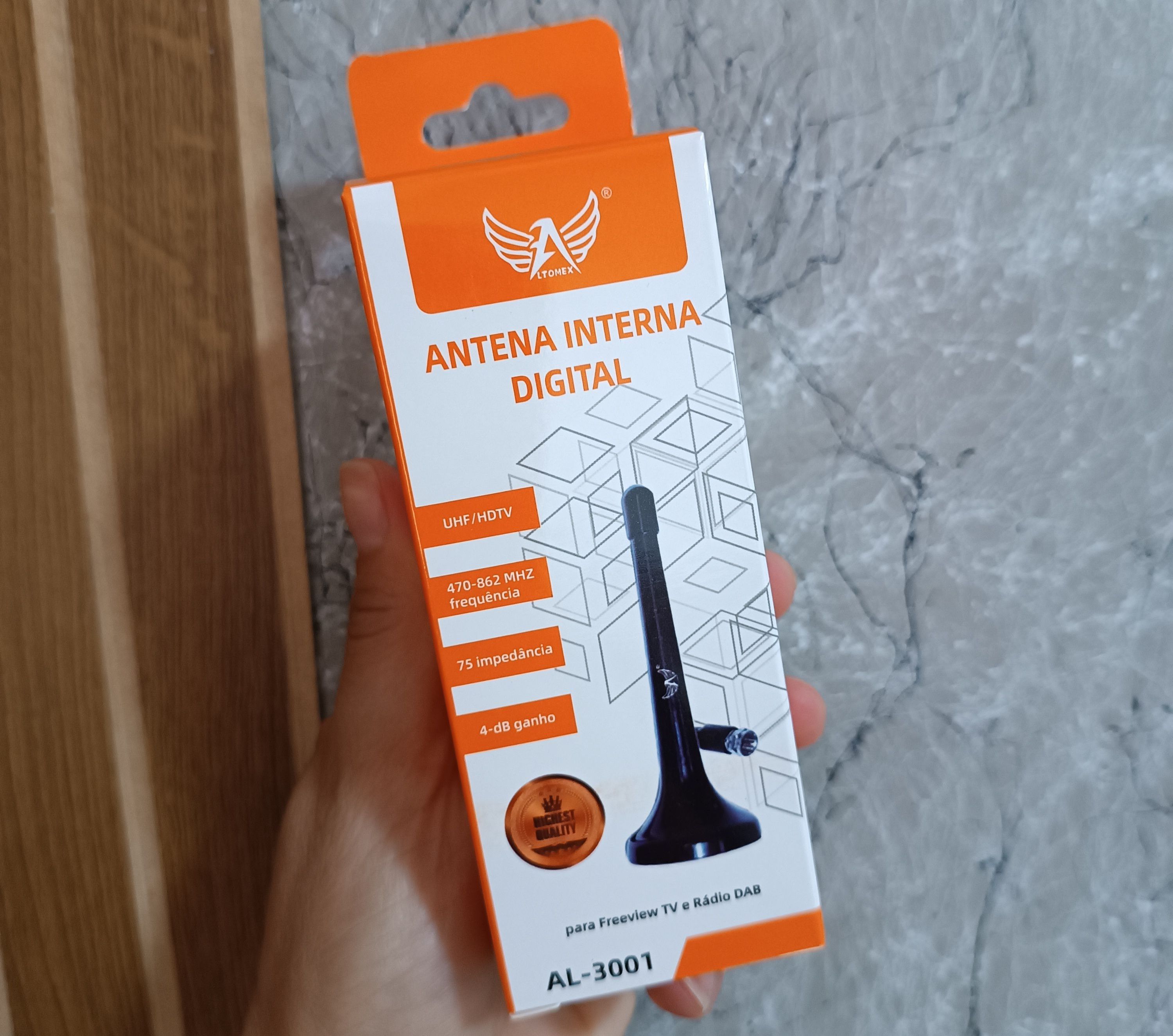 Antena digital para TV