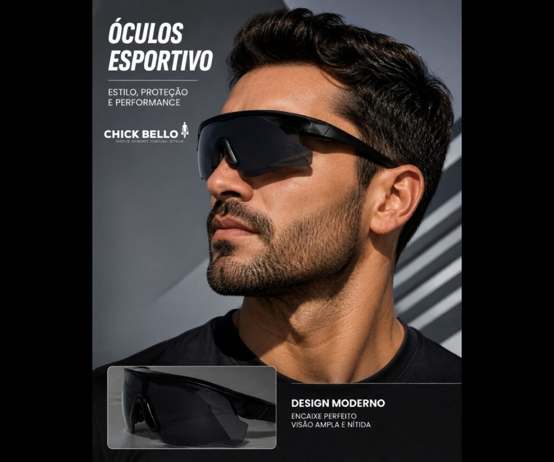 Óculos Street - Preto