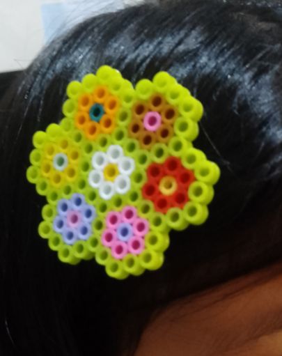Vincha de Cabello 7 flores