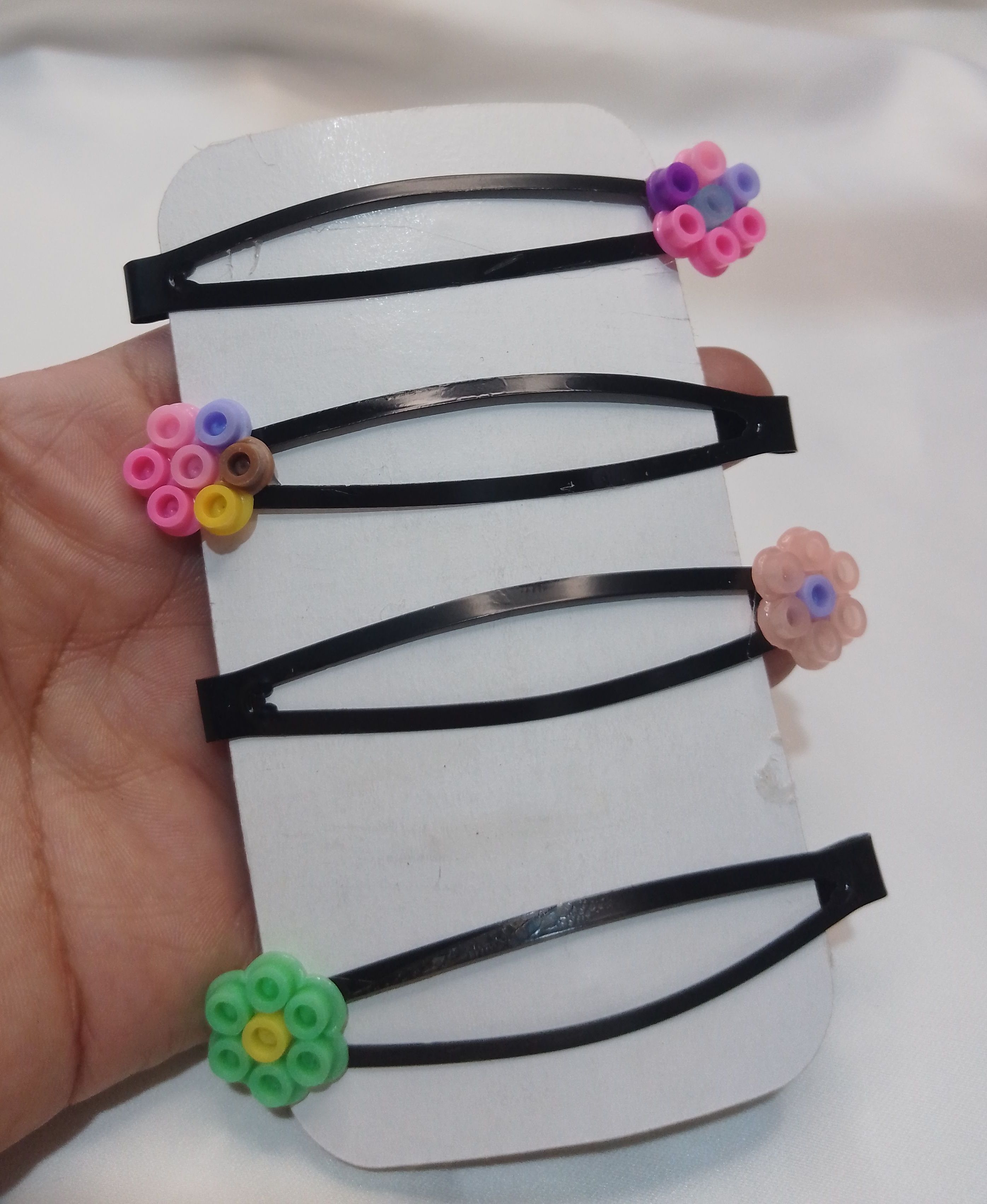 Vinchas Clips con flor 4U