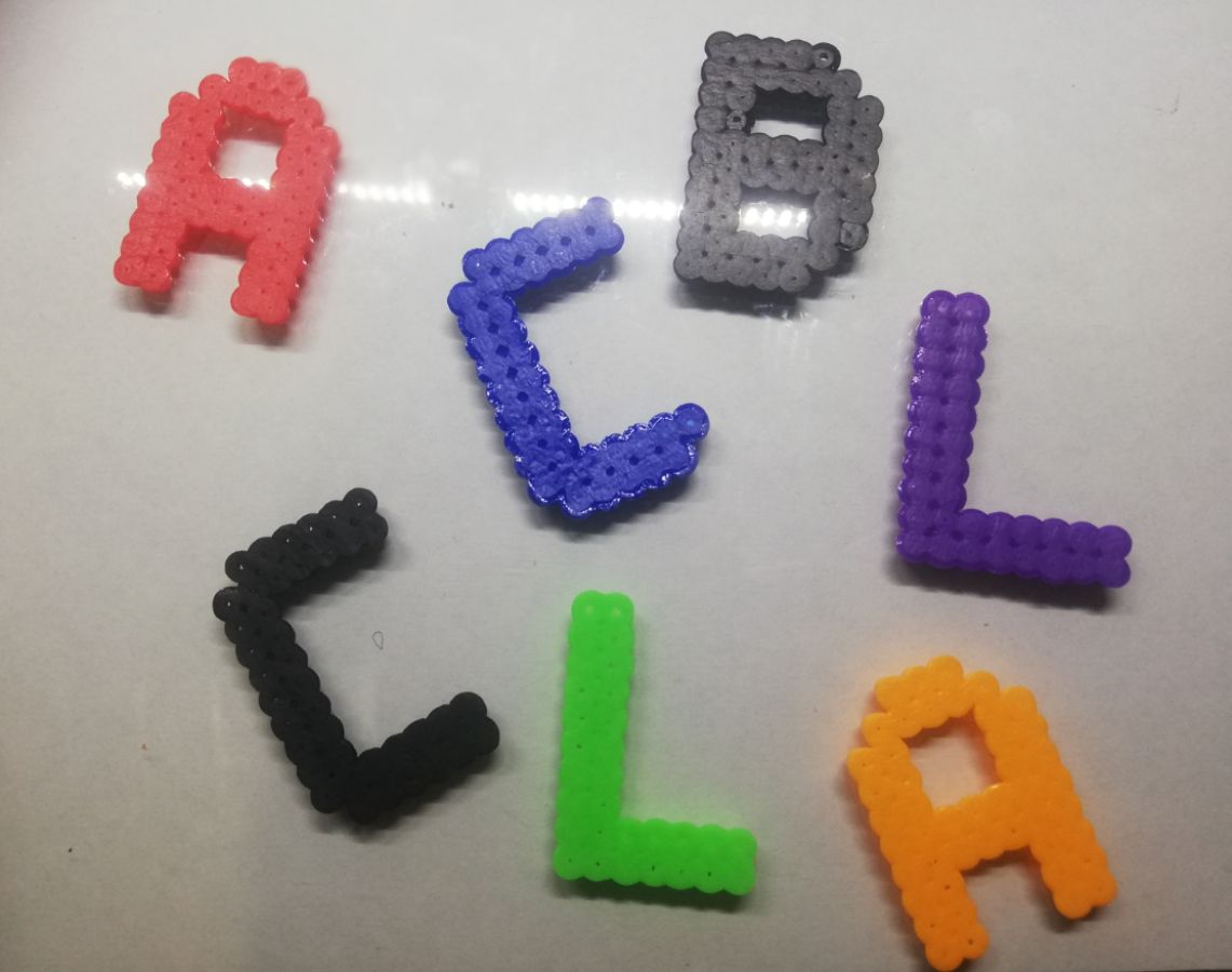 Llaveros Letras