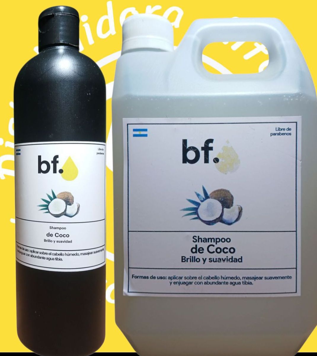 Coco shampoo Brillo y Suavidad