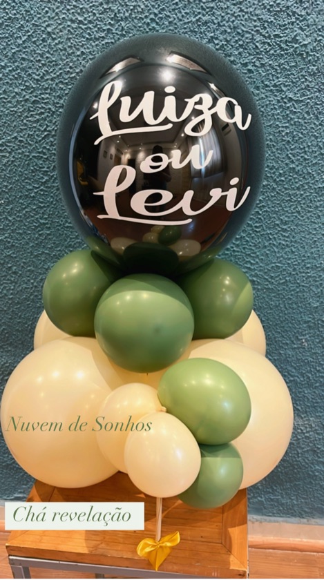 Balão chá revelação