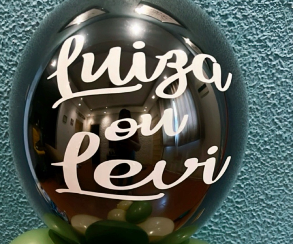 Balão chá revelação