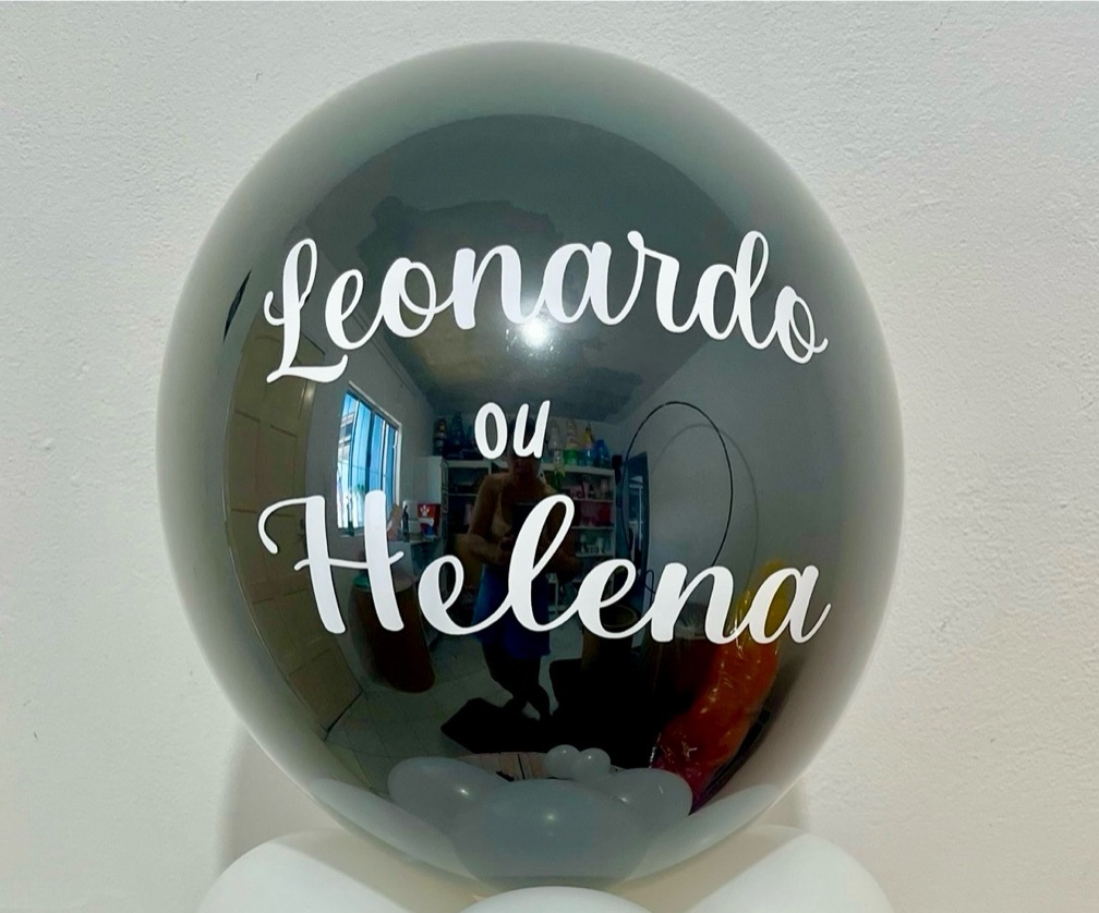 Balão chá revelação