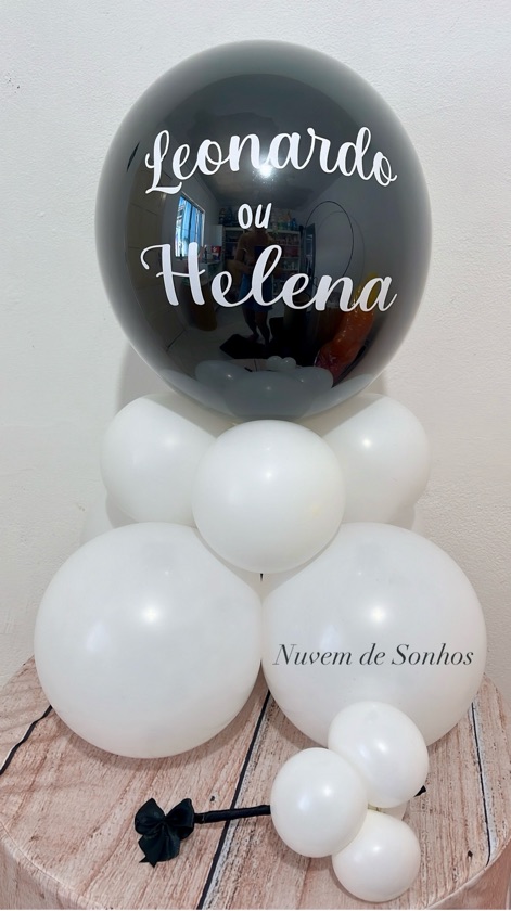 Balão chá revelação