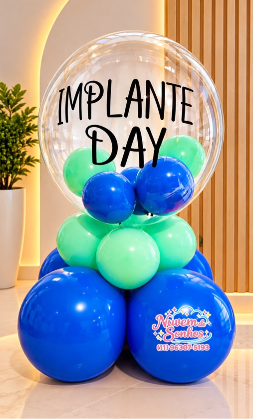 BalĂŁo personalizado Implante day