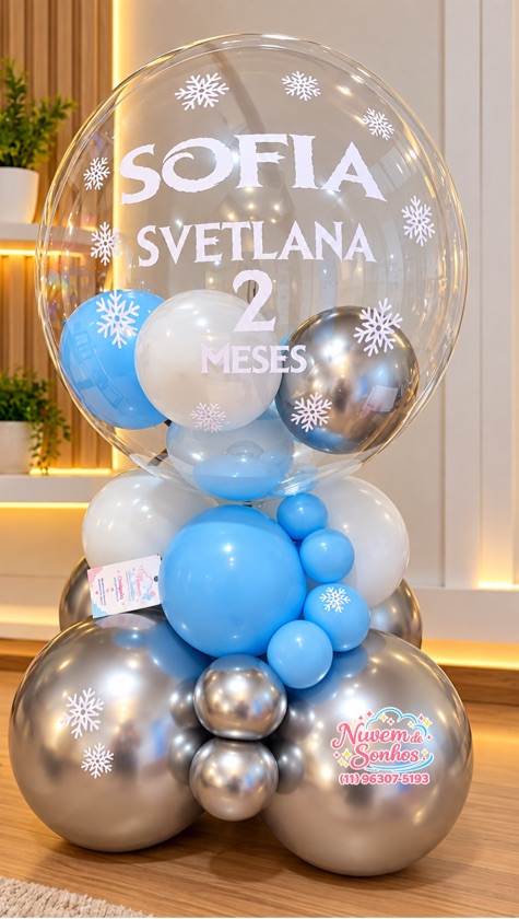Balão personalizado Frozen ❄️