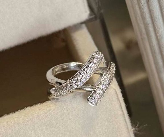 Ear cuff energia silver