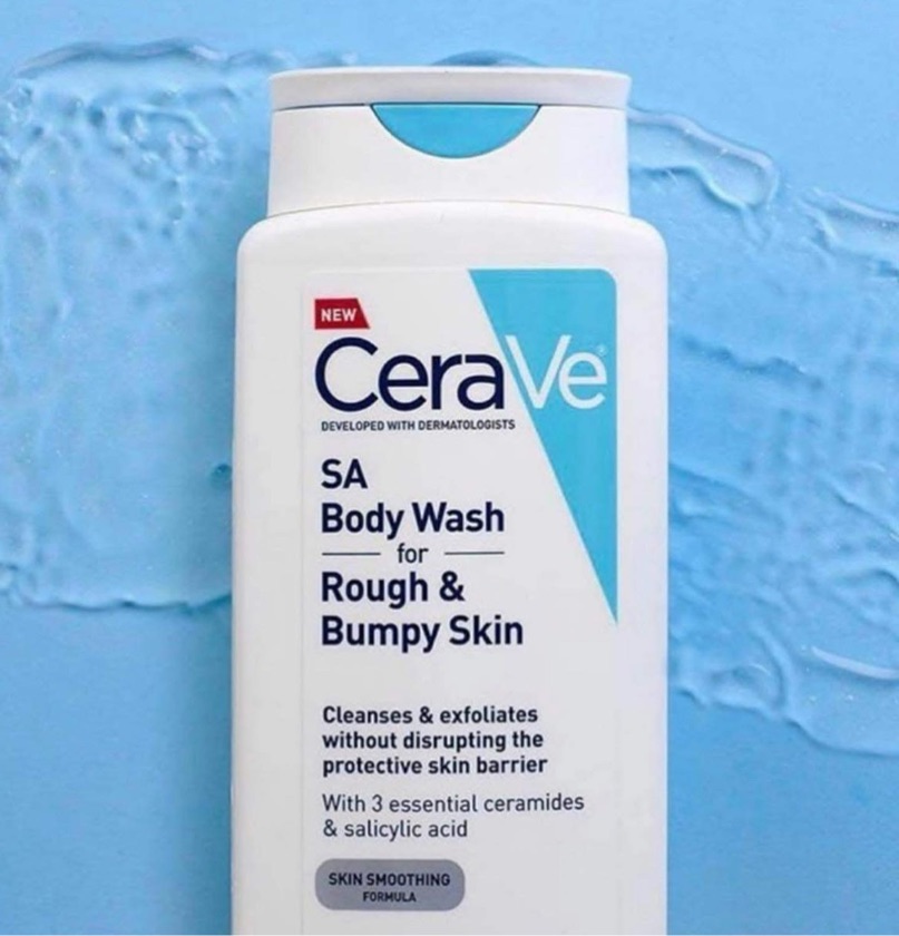 Cerave sa body wash for rough& bumpy skin (10 OZ)