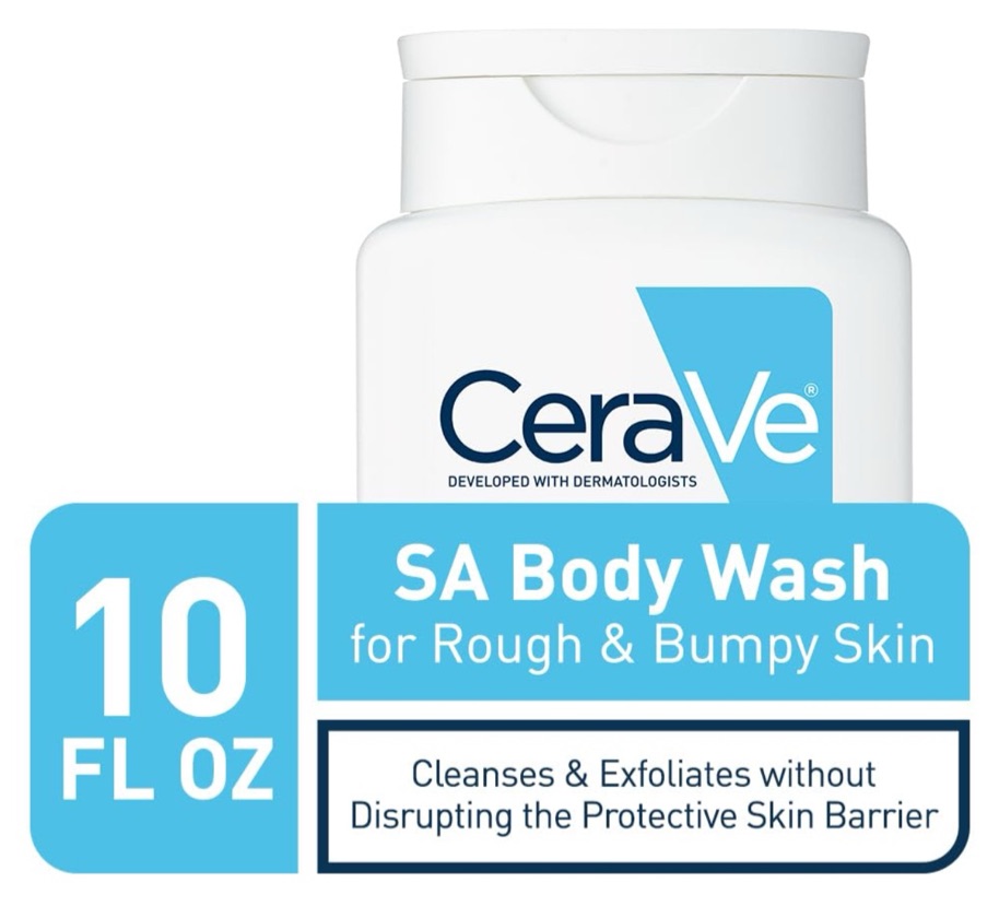 Cerave sa body wash for rough& bumpy skin (10 OZ)