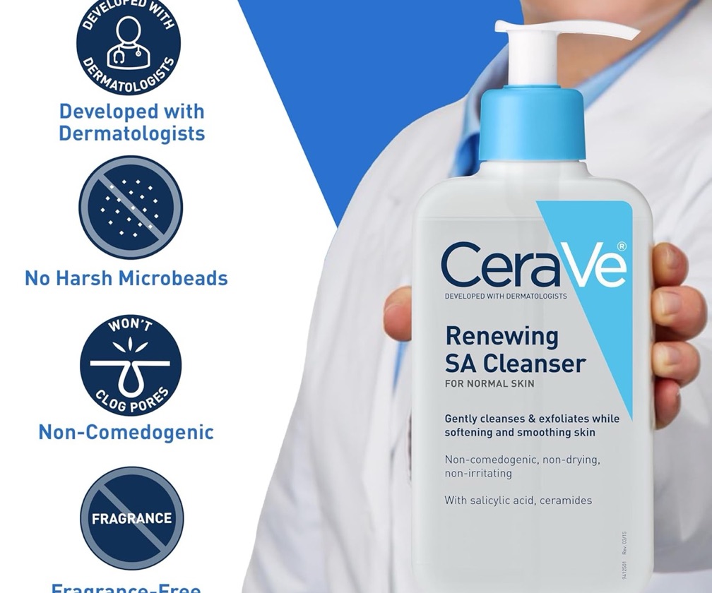 Cerave Renewing sa cleanser (8 OZ)