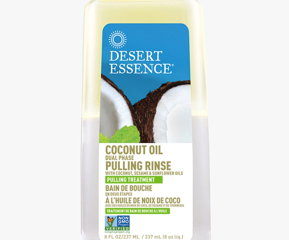 Desert Essence Coconut Oil Pulling Rinse