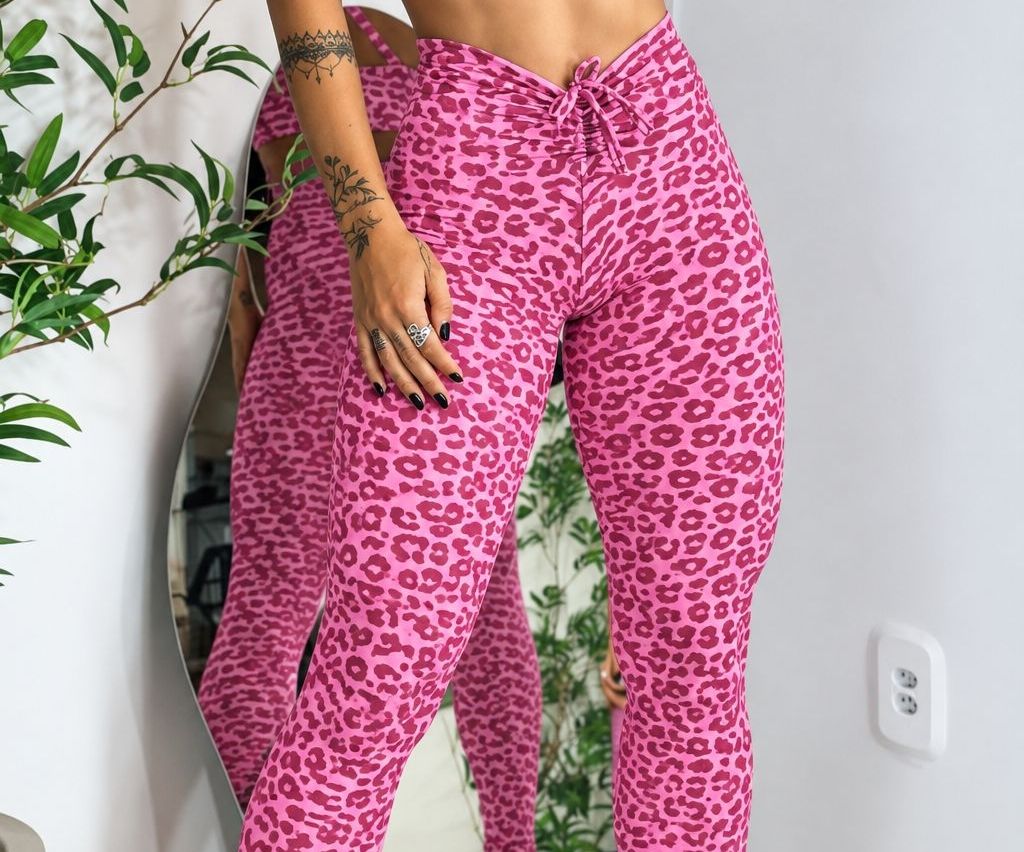Legging - REF 395 - TAM M/G - Cor Variada - Suplex - Linha ESSENCIAL