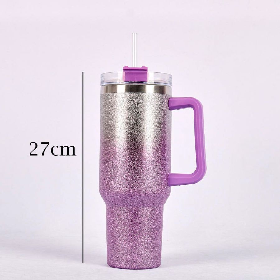 Garrafa térmica - REF 378 - 1200ml - Cor Glitter - Térmico - Linha Acessórios
