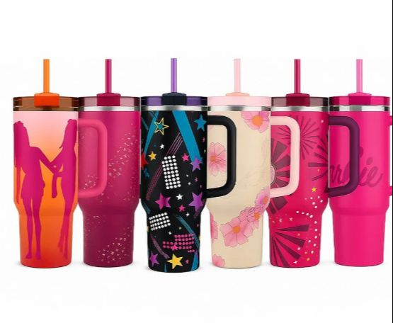 Garrafa térmica - REF 334 - TAM 1200ml - Cor BARBIE - Térmica - Linha Acessórios