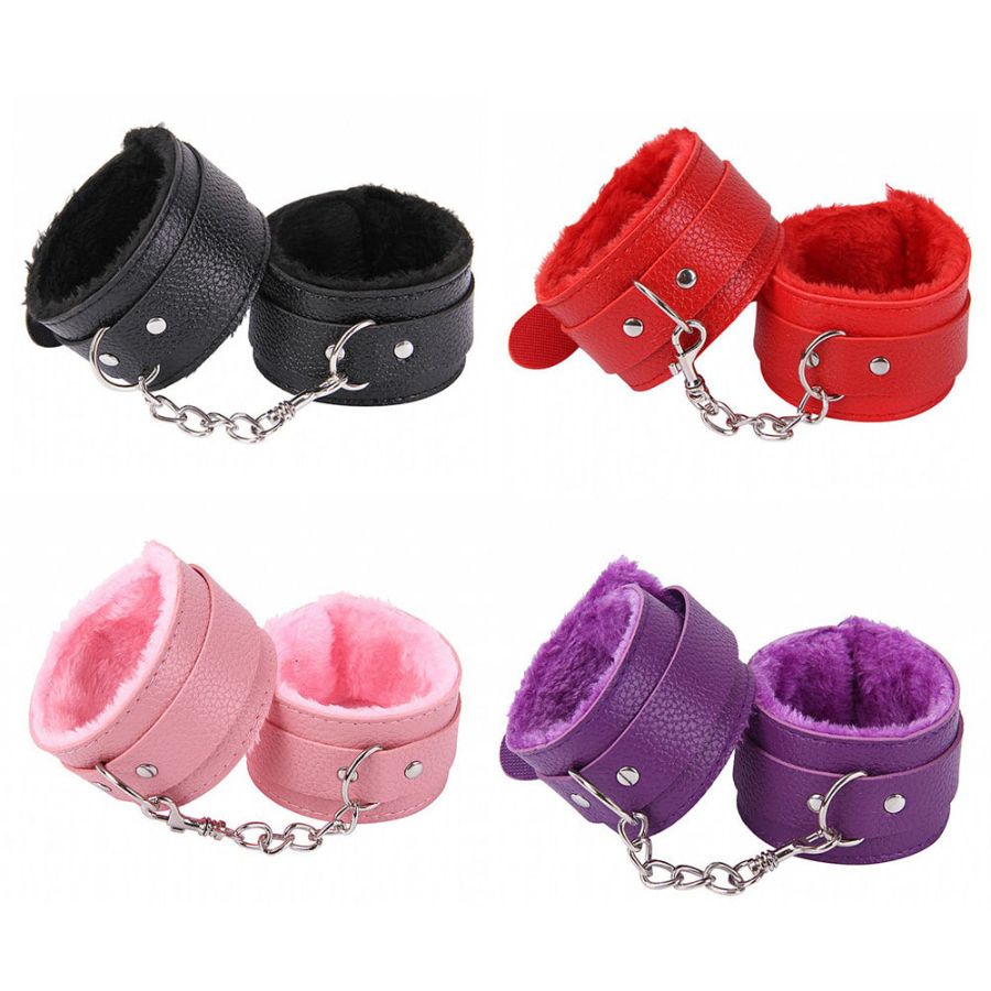 Esposas KINKY c/peluche - ROJO