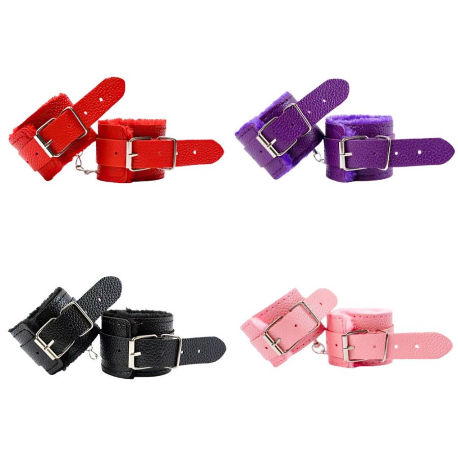 Esposas KINKY c/peluche - ROJO