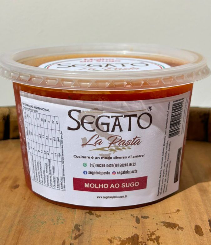 Molho ao sugo 500 gr