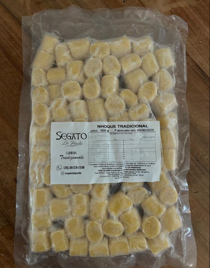 Nhoque tradicional 500 gr
