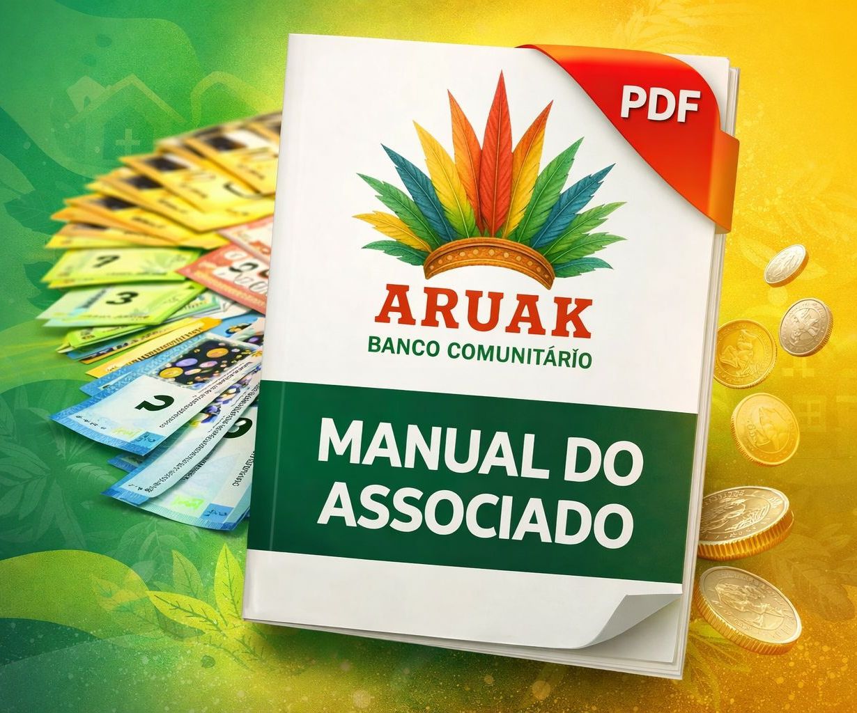 Manual de associado no Banco Comunitário ARUAK