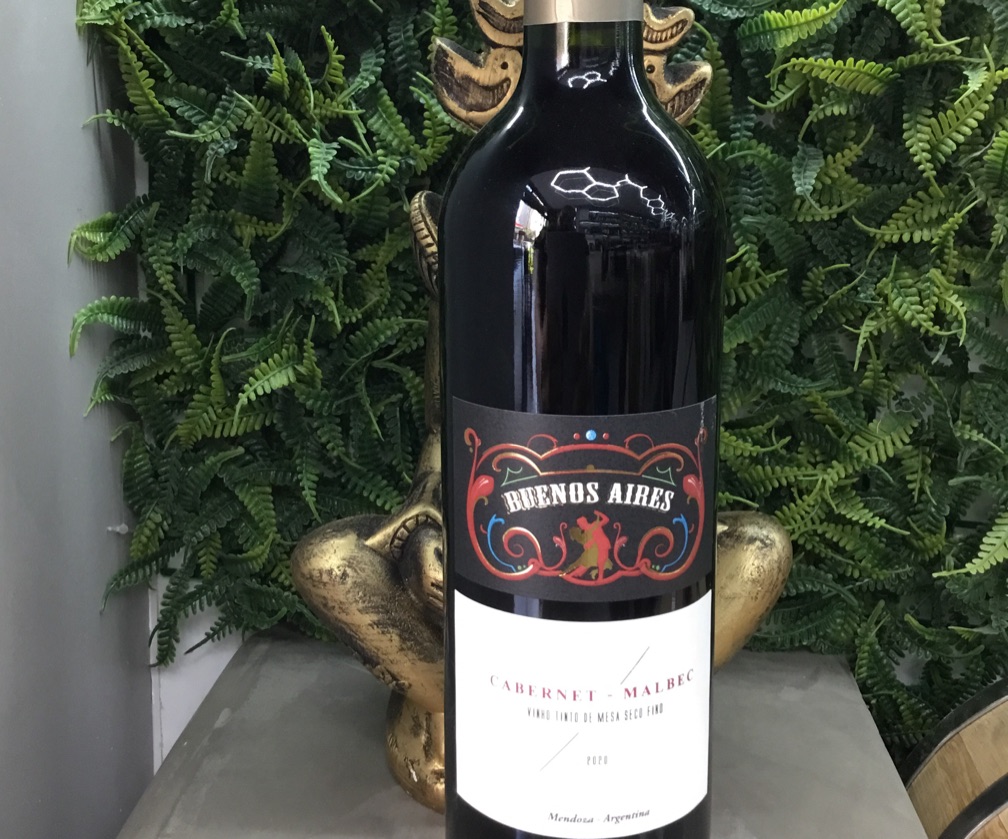 BUENOS AIRES - CABERNET - MALBEC VINHO TINTO DE MESA SECO FINO