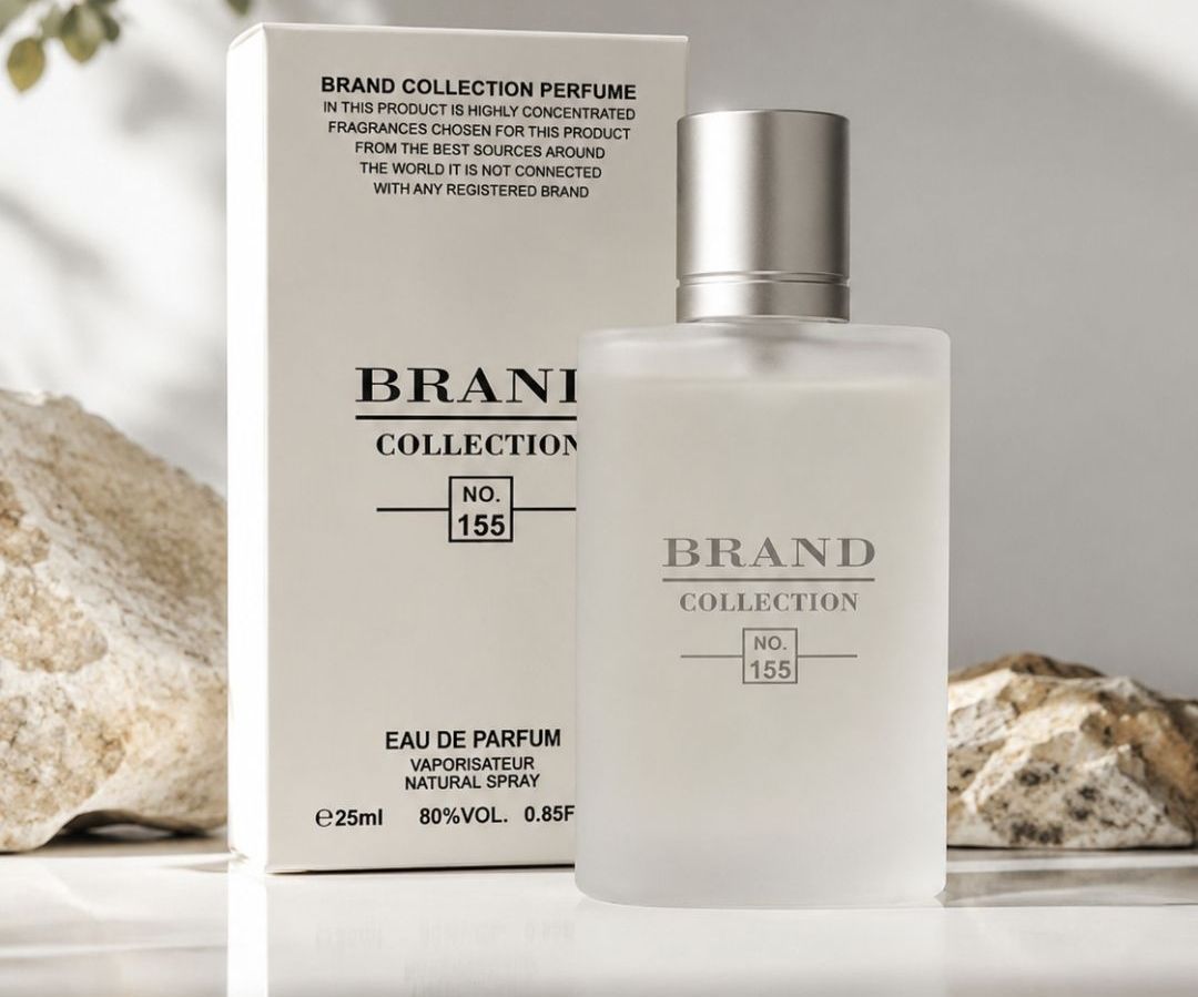 O Brand Collection Nº 155 é inspirado no Acqua di Giò, da Giorgio Armani. É uma fragrância masculina clássica