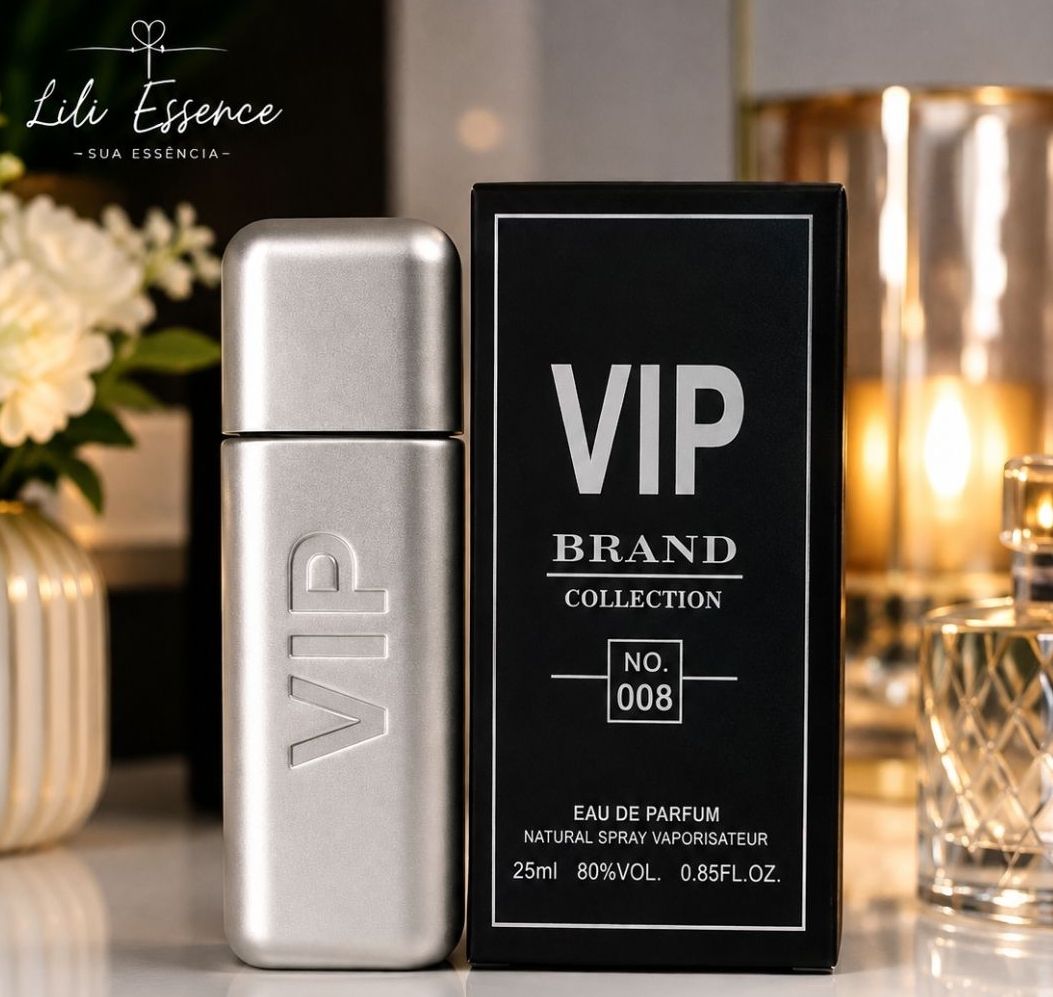 đ©¶ Brand Collection NÂș 008 â 25 ml (Masculino)
âš FragrĂąncia marcante e elegante.