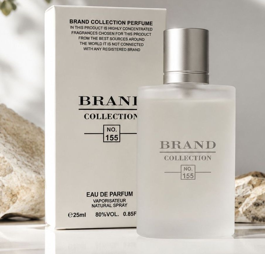 O Brand Collection Nº 155 é inspirado no Acqua di Giò, da Giorgio Armani. É uma fragrância masculina clássica