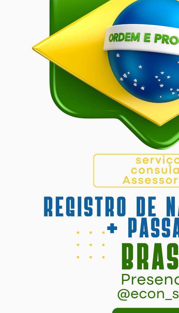 Registro de nasc. +Passaporte