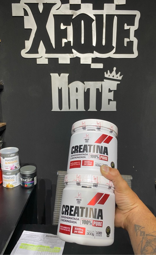 Creatina 100% pura Monohidratada e Micronozada