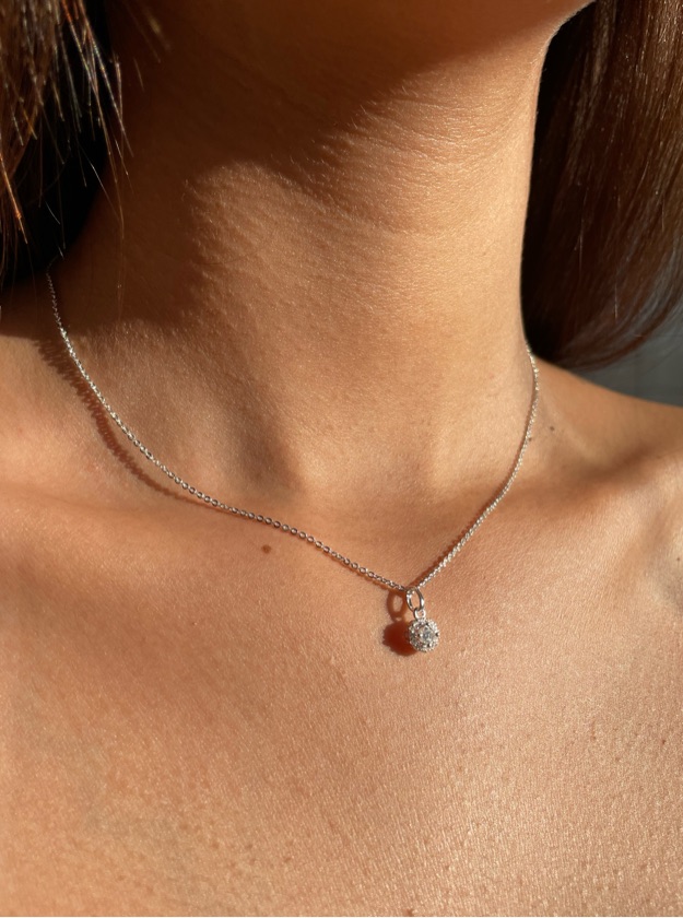 Colar Zircônia Cristal