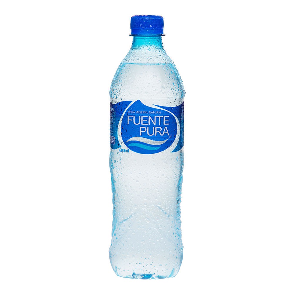 Agua Mineral Natural Fuente Pura 600ml #mmdrinks