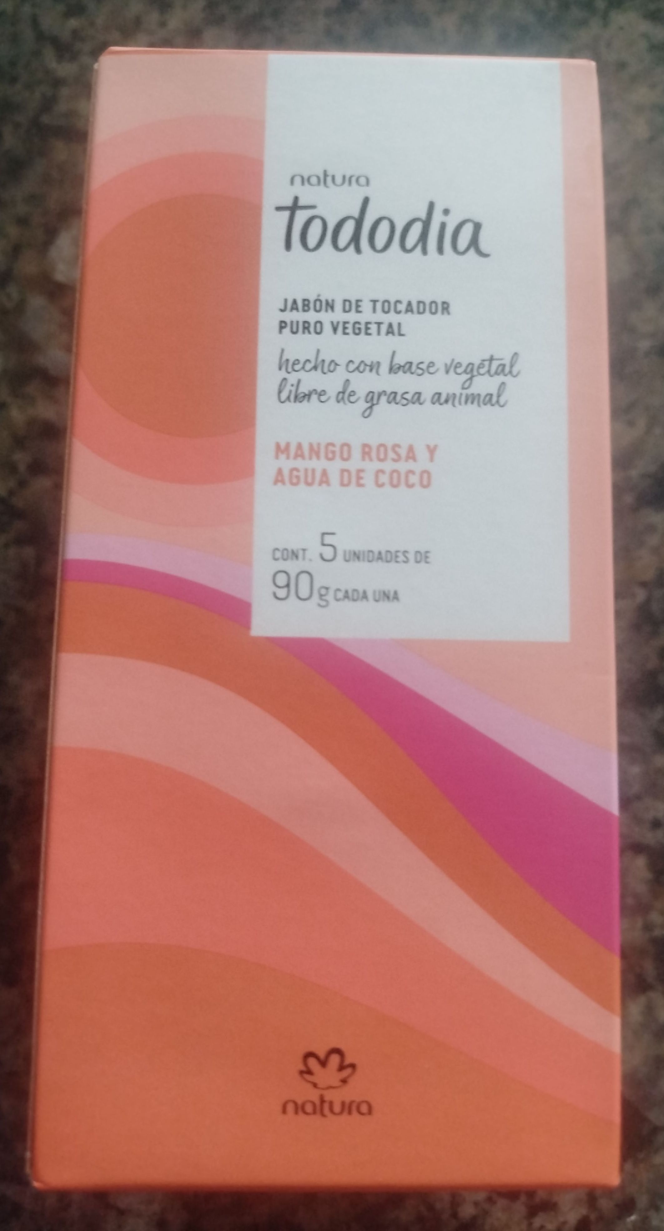 Natura Manga rosa e água de coco
