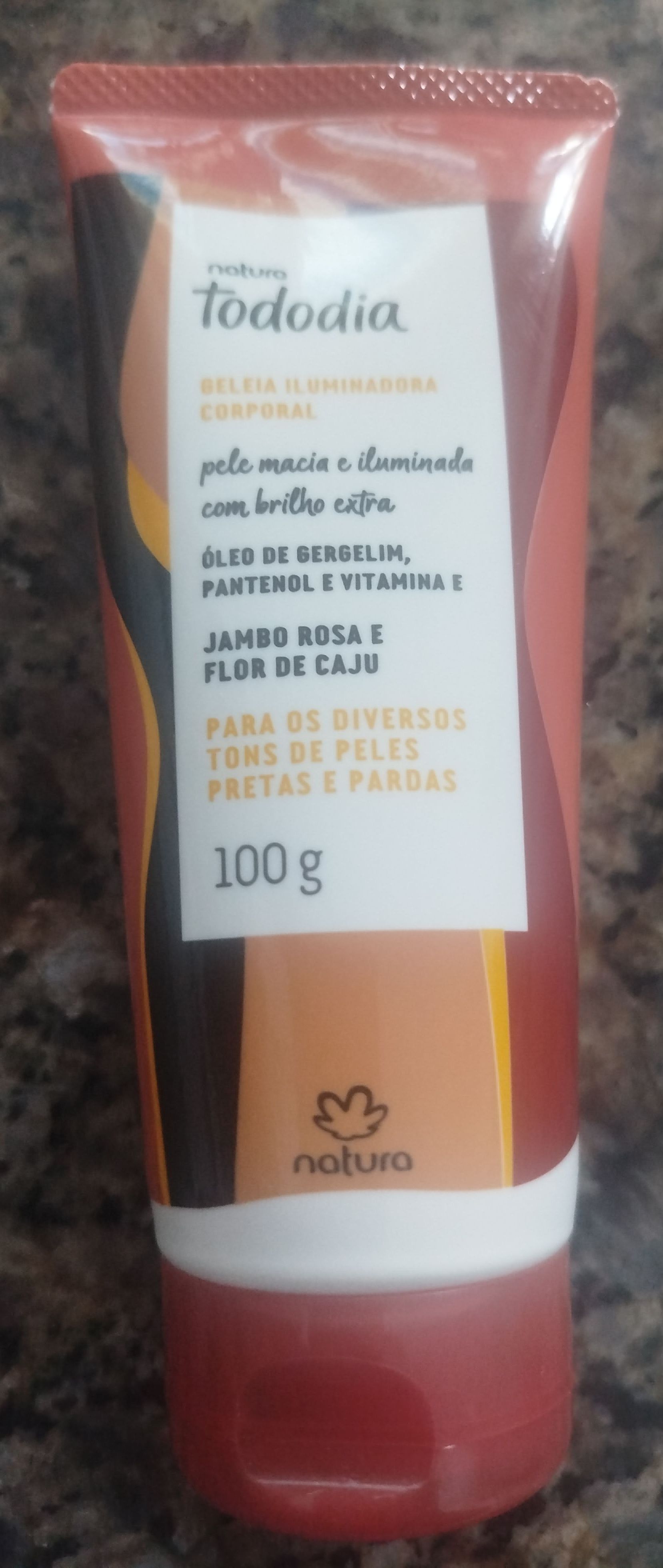 Natura creme de mãos jambo rosa e flor de caju