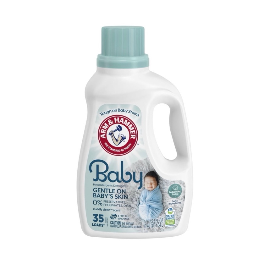 ARM & HAMMER Baby, 35 Loads Liquid Laundry Detergent, 45.5 Fl oz