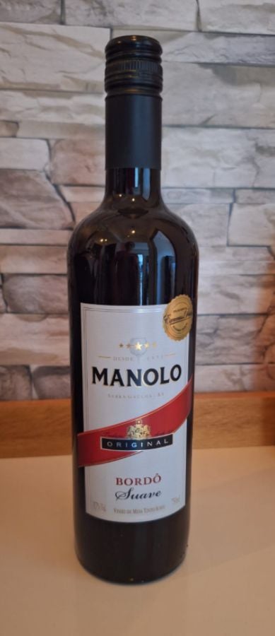 Manolo Vinho de Mesa Tinto Suave