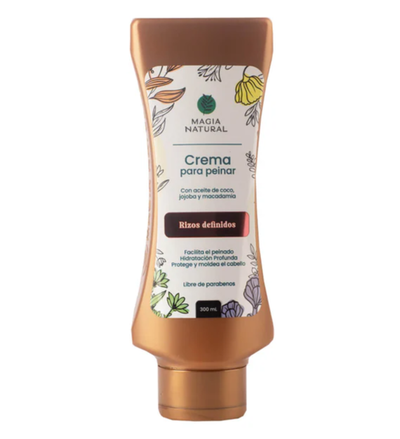 Crema para peinar rizos
