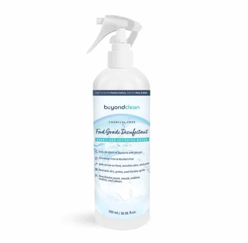 CLEARANCE - BC 500mL Chemical-Free Food Grade Disinfectant (Spray)