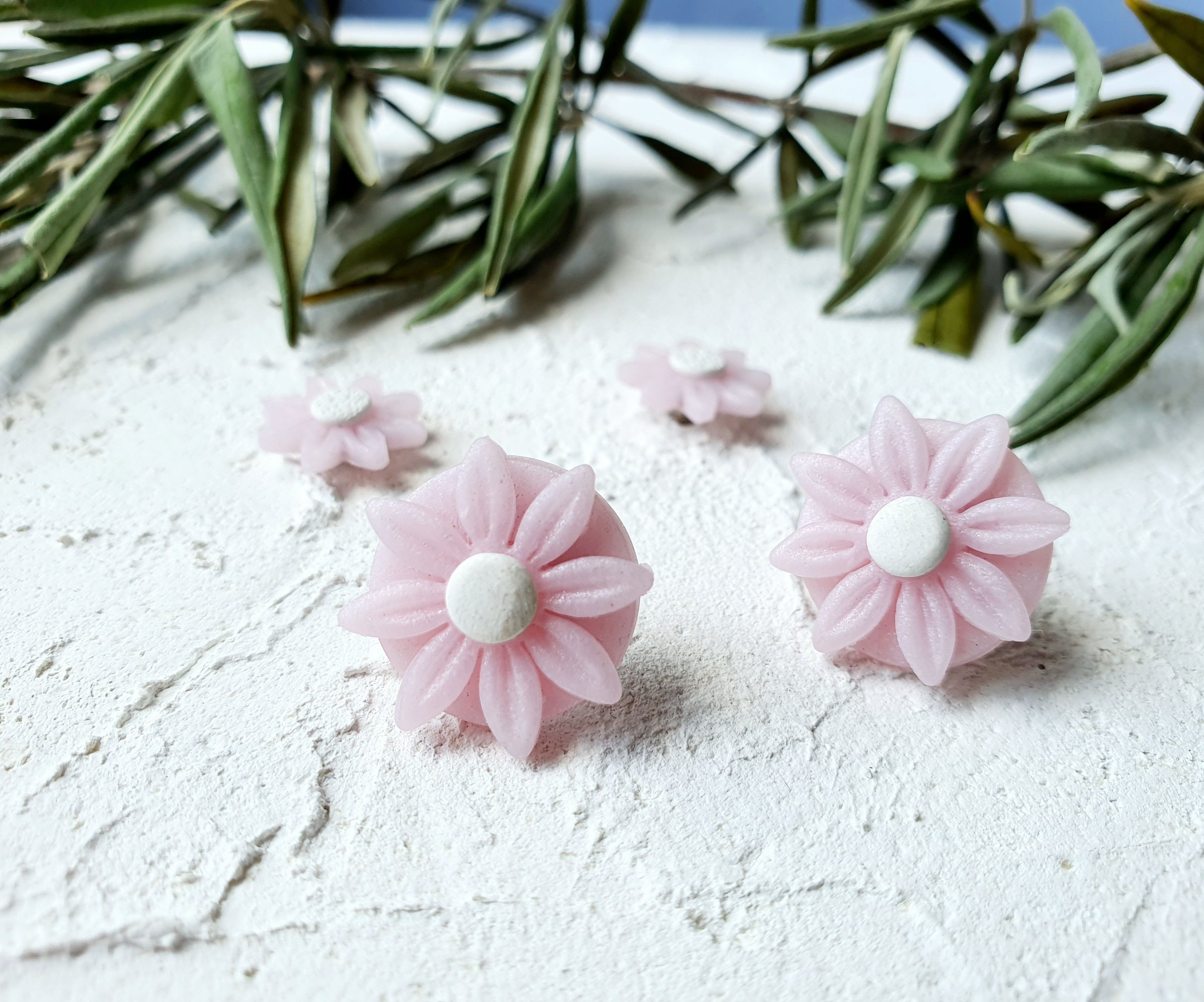 Mommy & Me, pink daisy