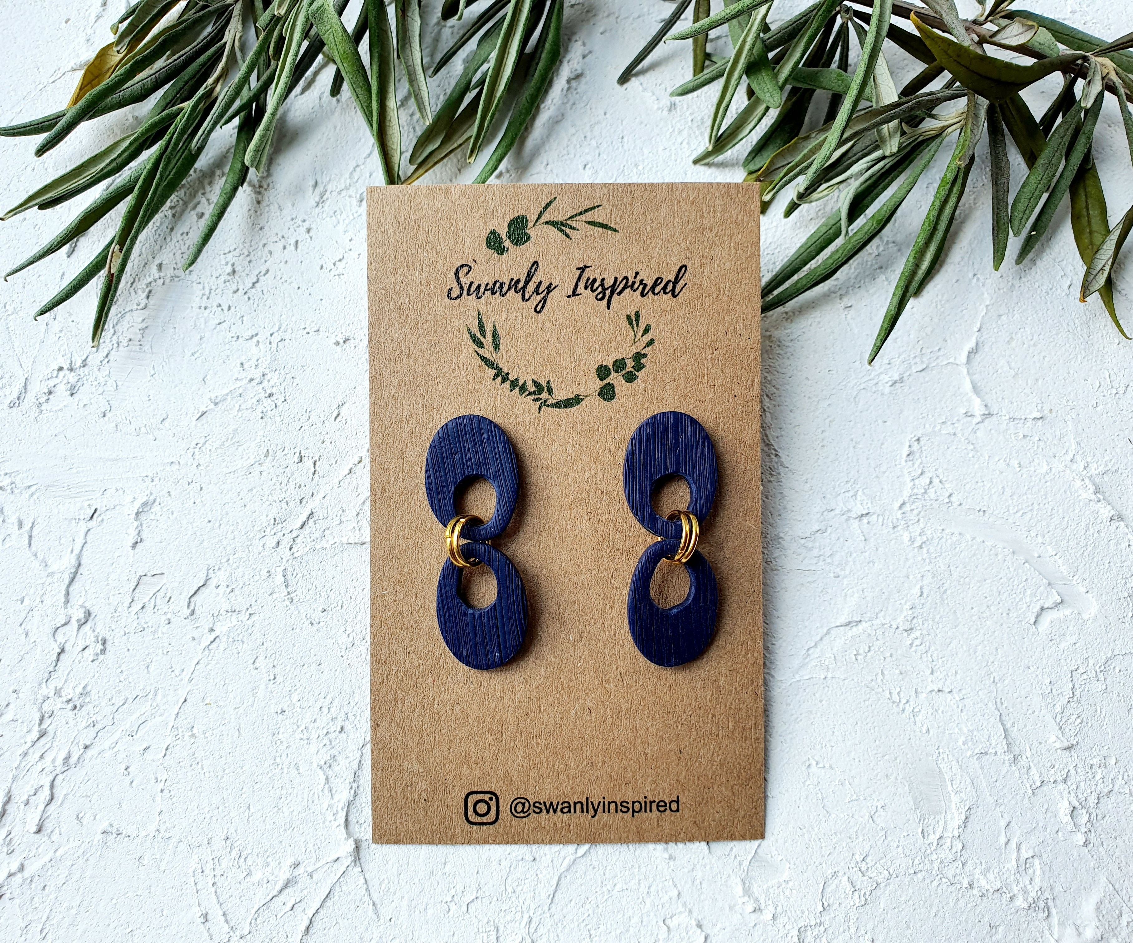 Navy, double pebble