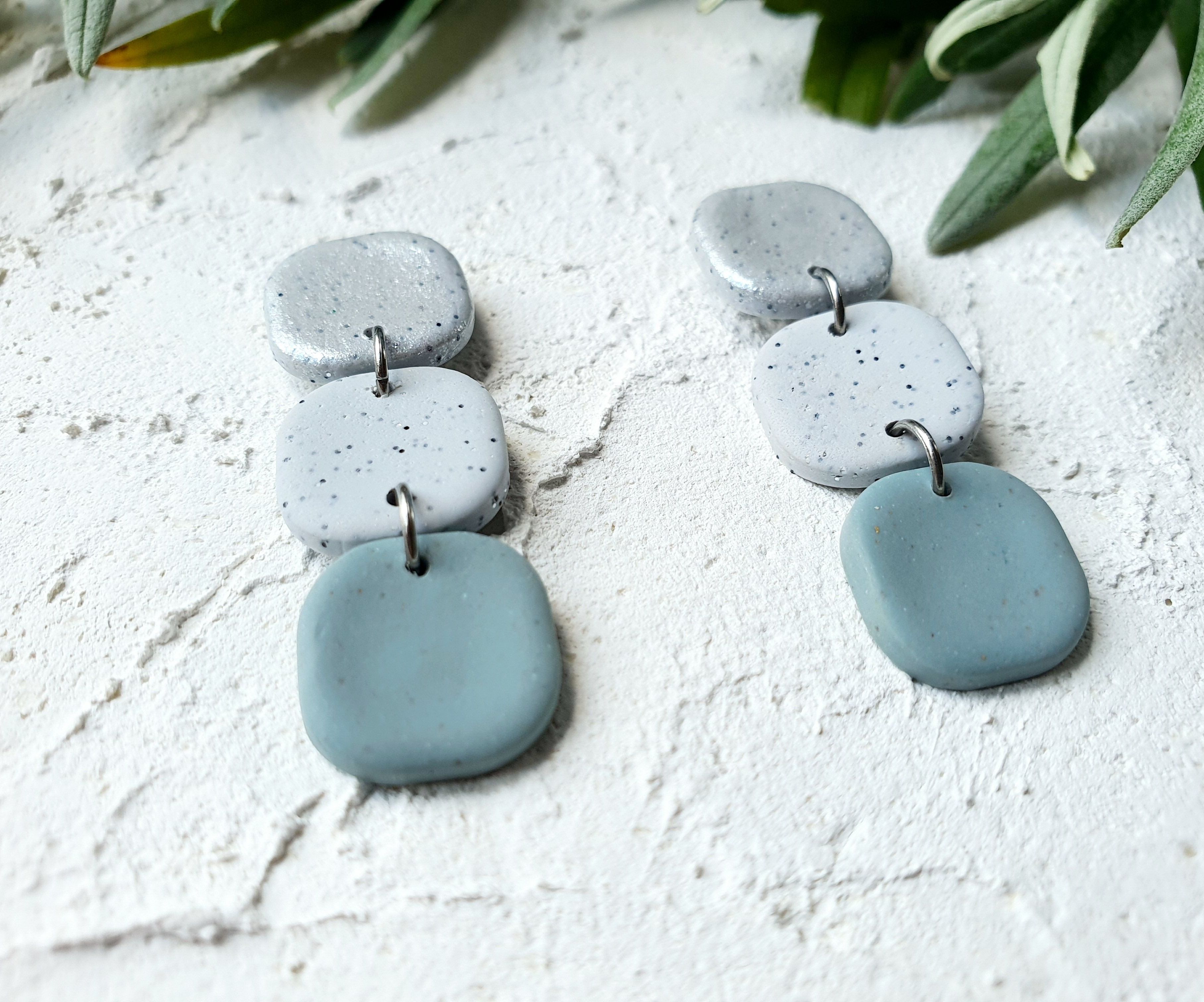 Ash + Blue grey Trio squares
